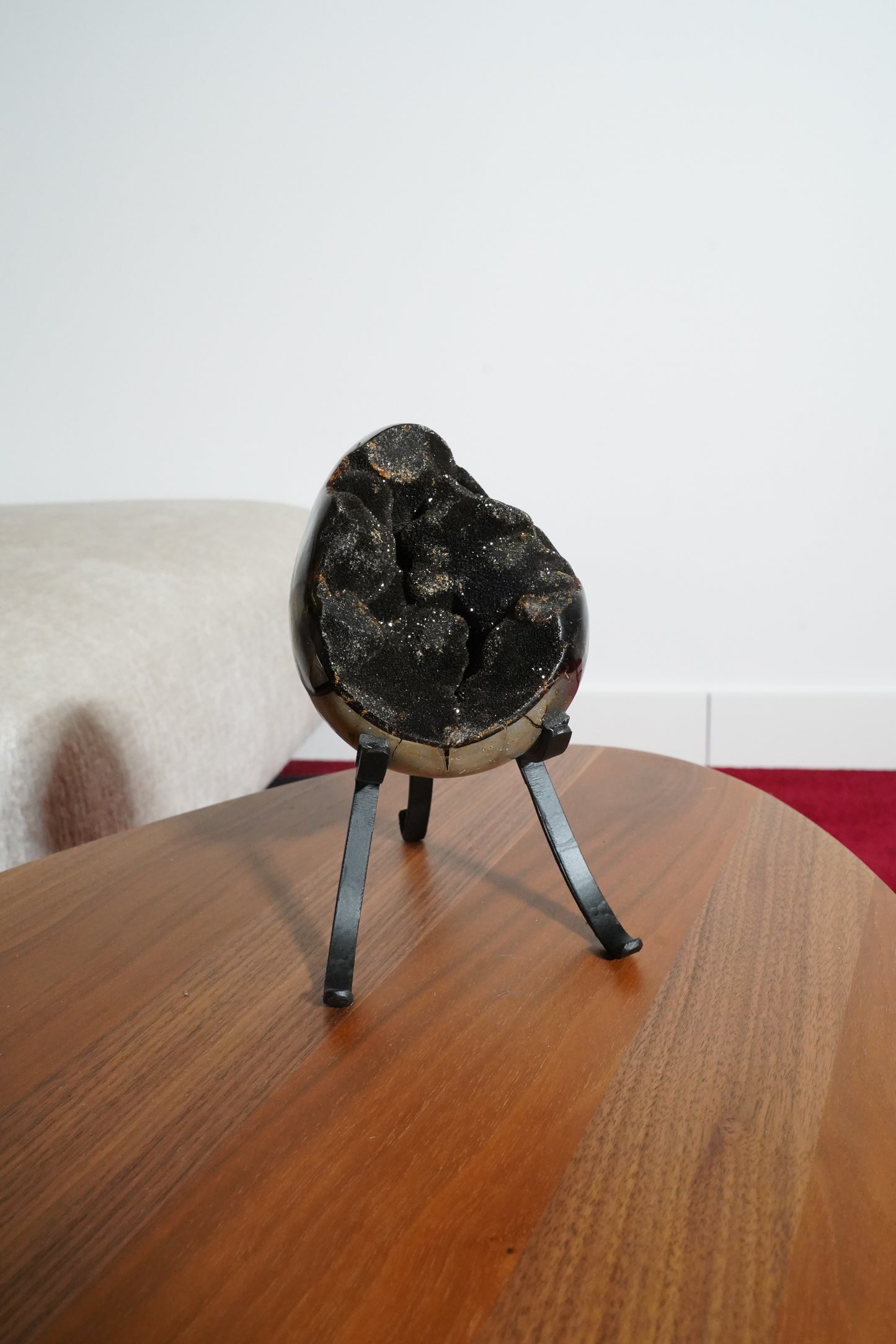 Druzy Septarie Op Standaard