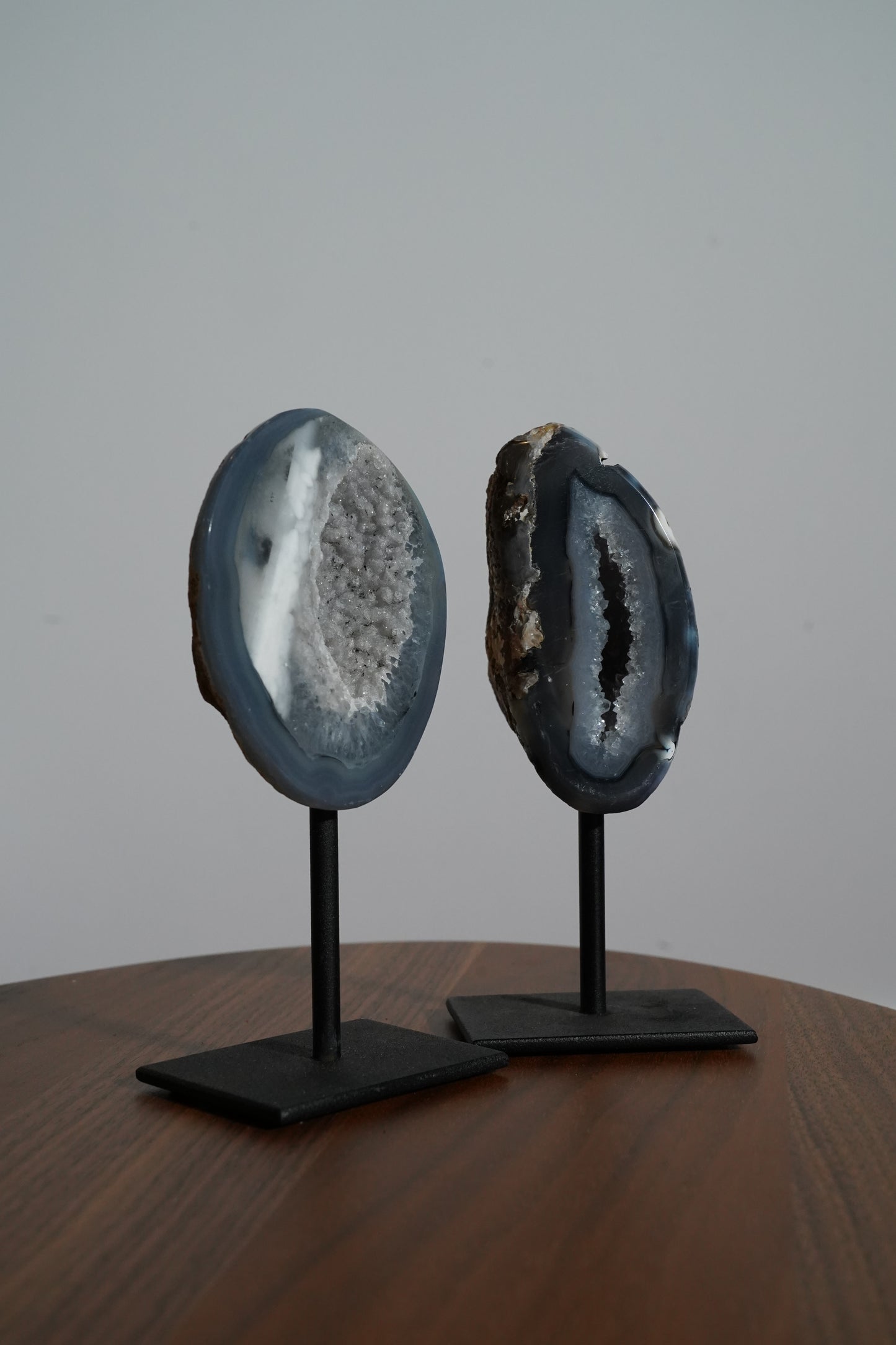 Agaat Geode S Op Standaard