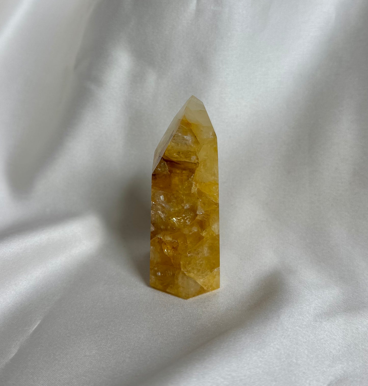 Limoniet Kwarts Punt (Golden Healer) Nr. 524