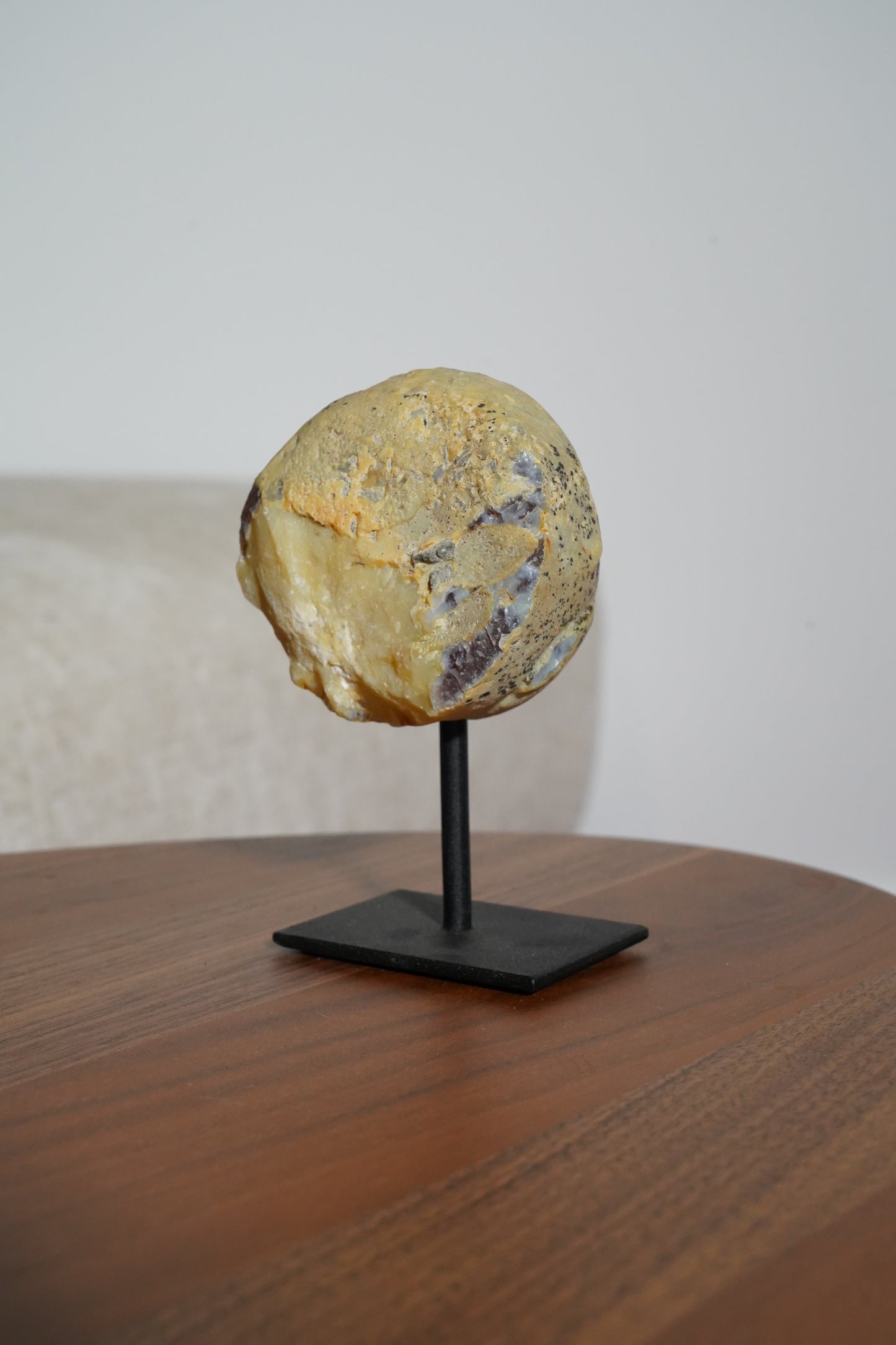 Agaat Geode S Op Standaard