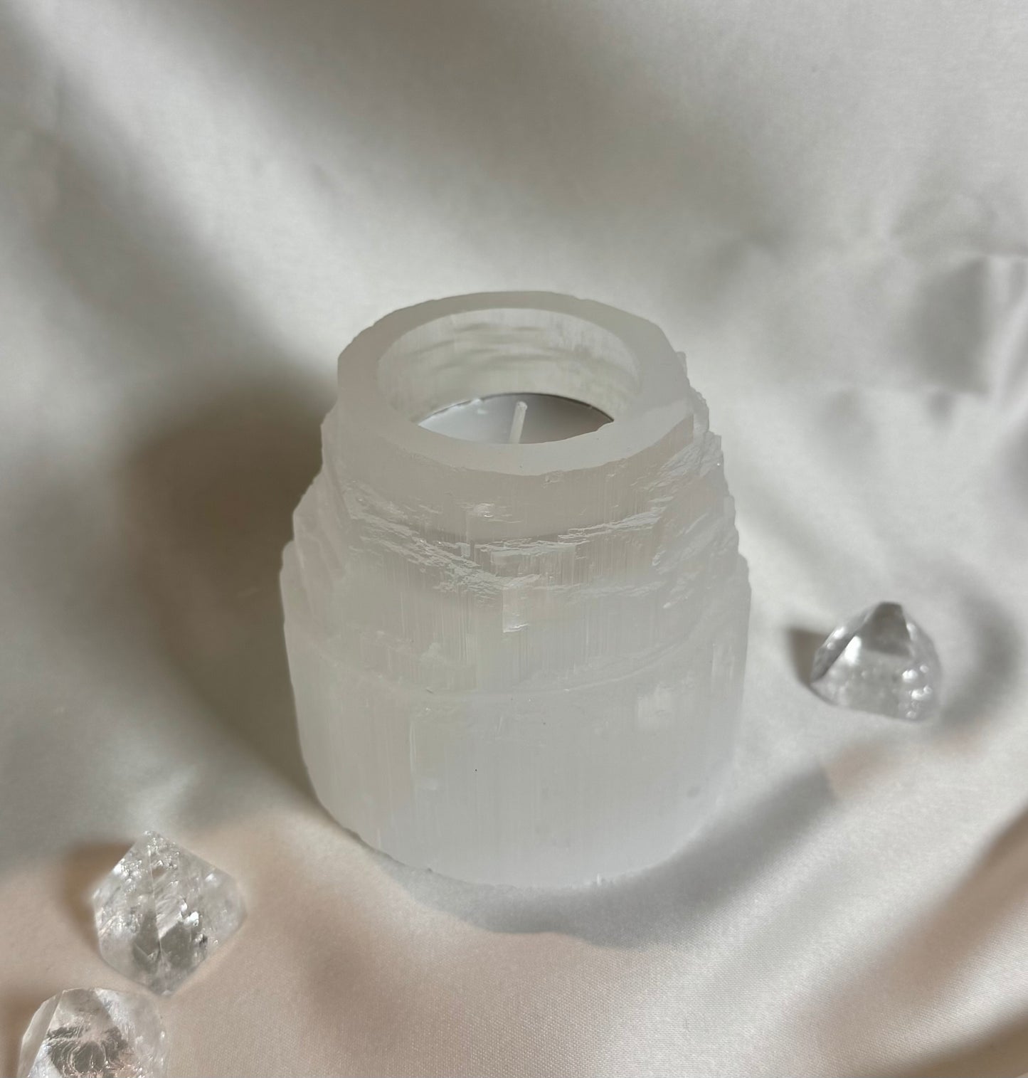 IJsberg Seleniet Theelichthouder