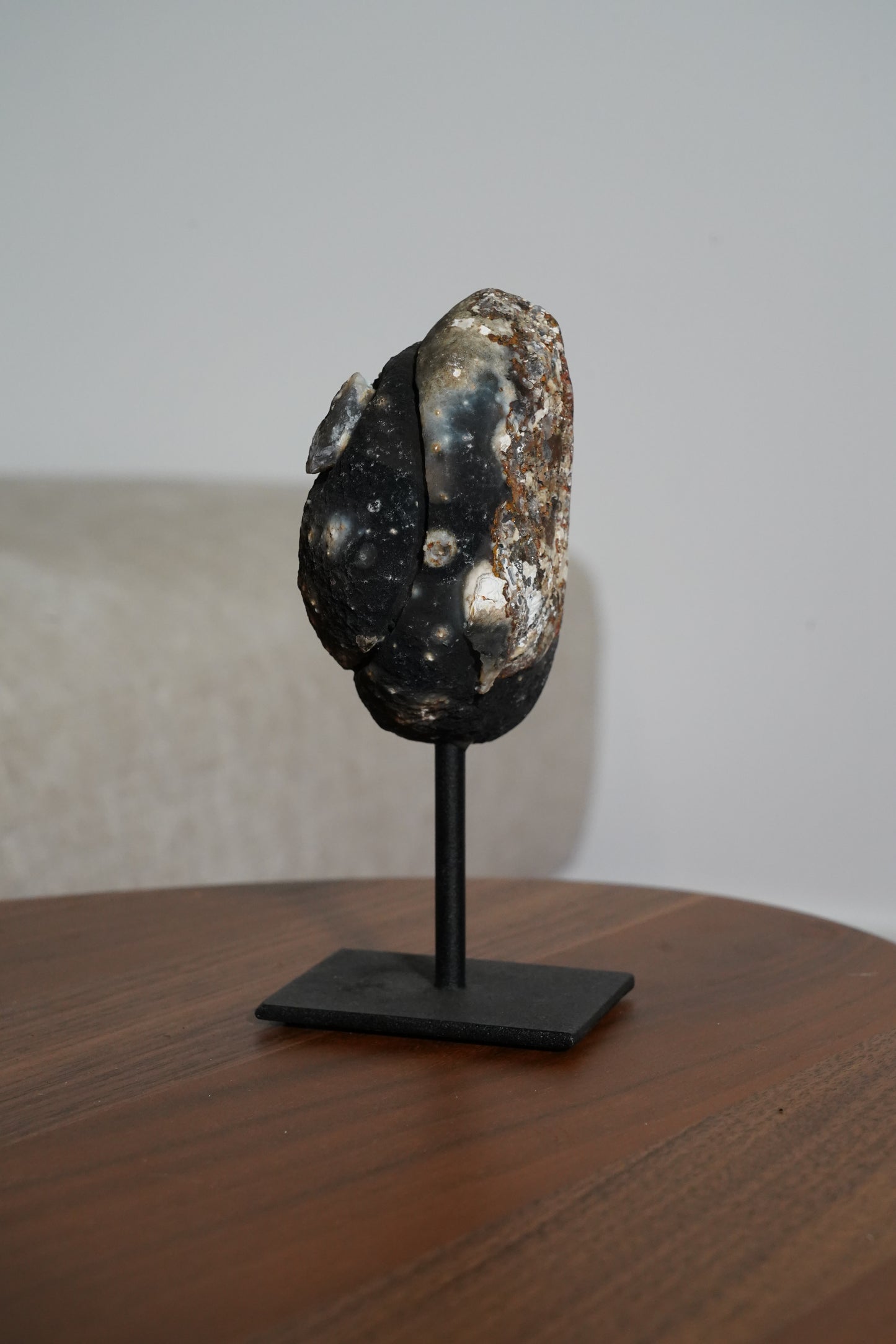 Agaat Geode S Op Standaard