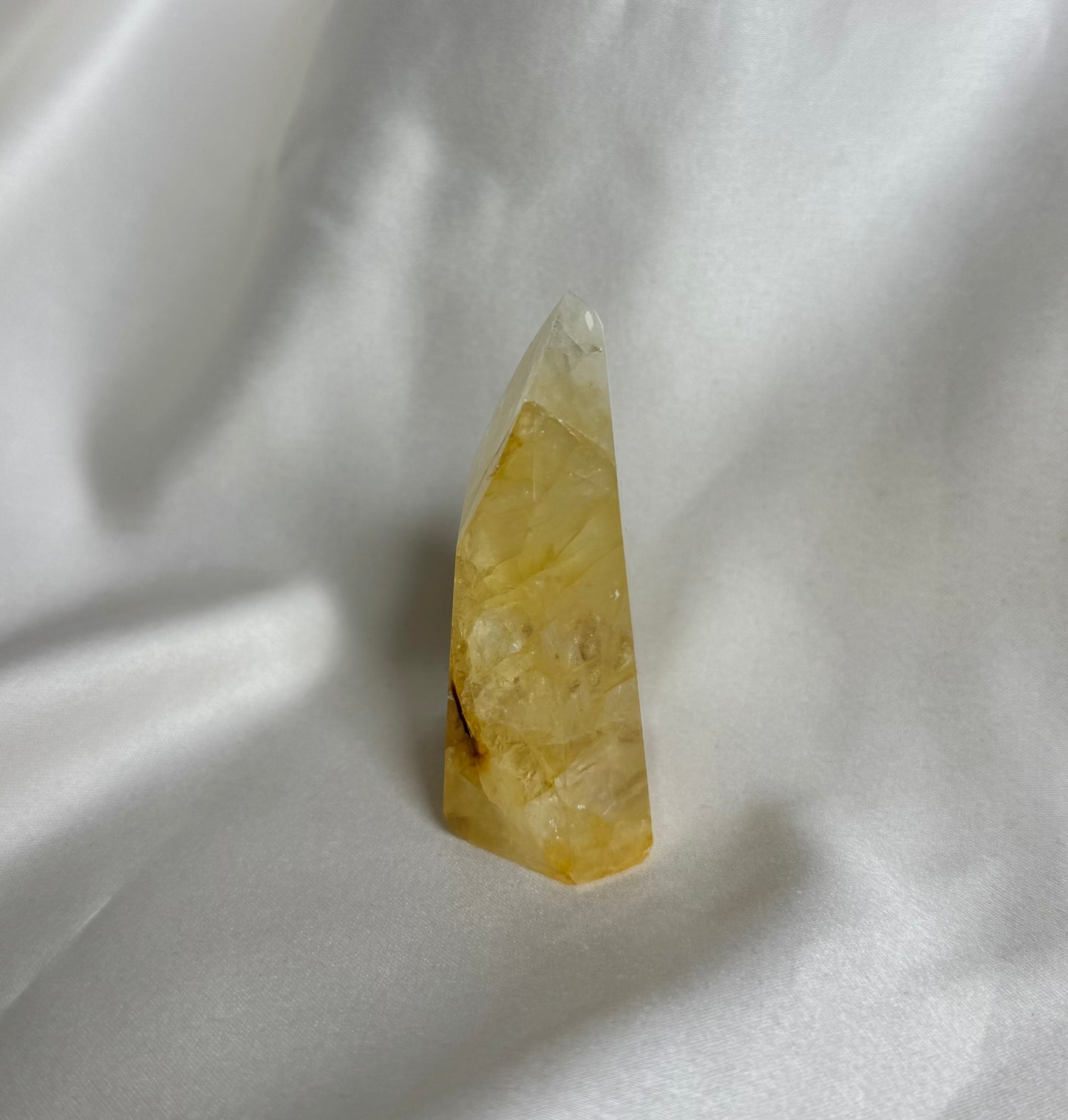 Limoniet Kwarts Punt (Golden Healer) Nr. 525