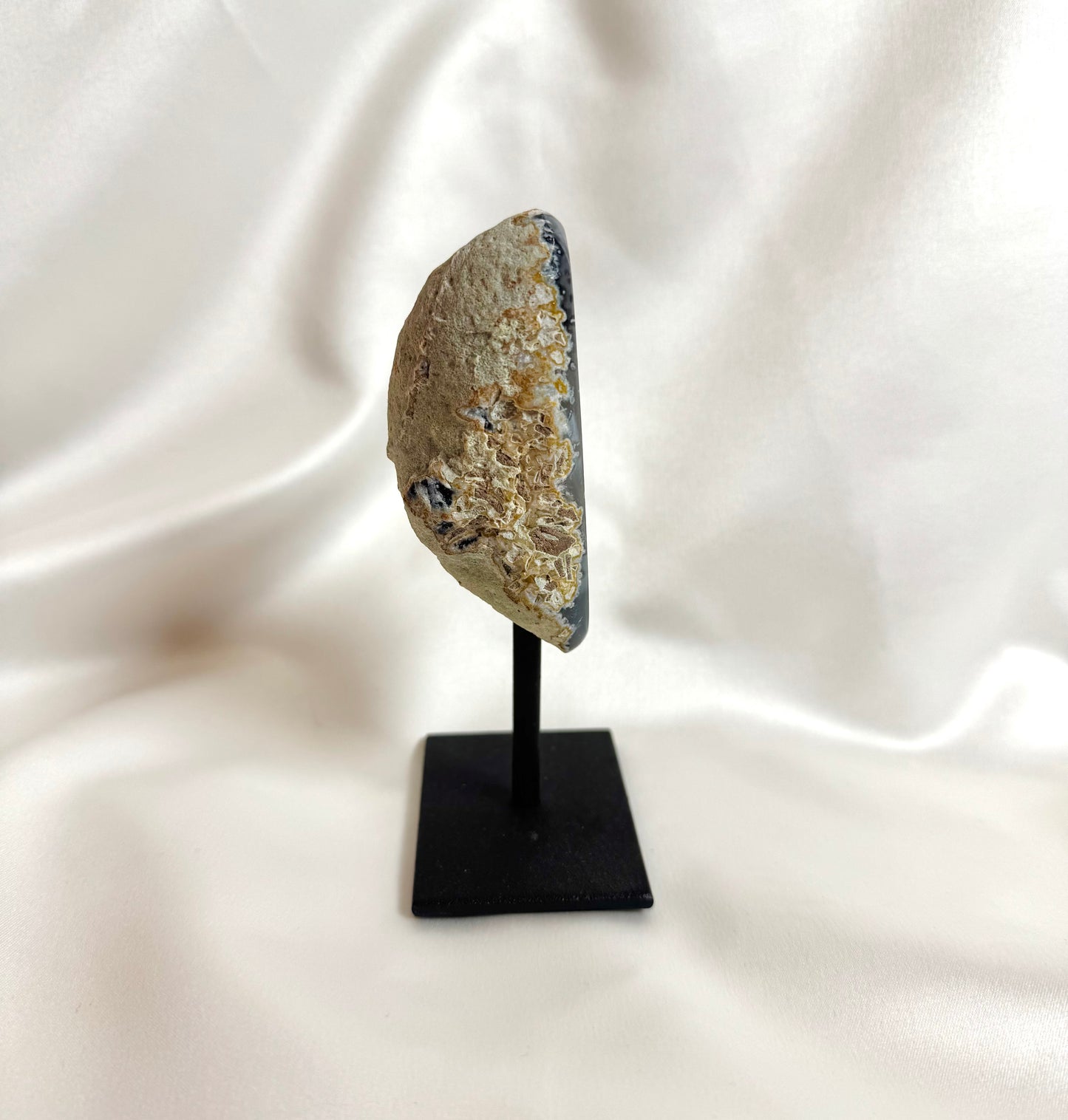 Agaat Geode S Op Standaard Nr. 249