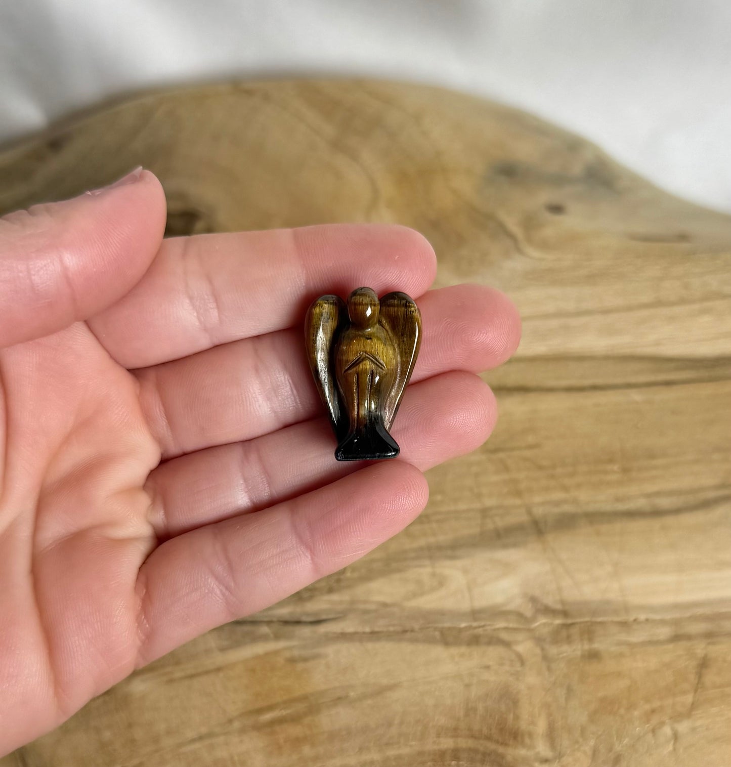 Tijgeroog Engeltje 2,5 cm