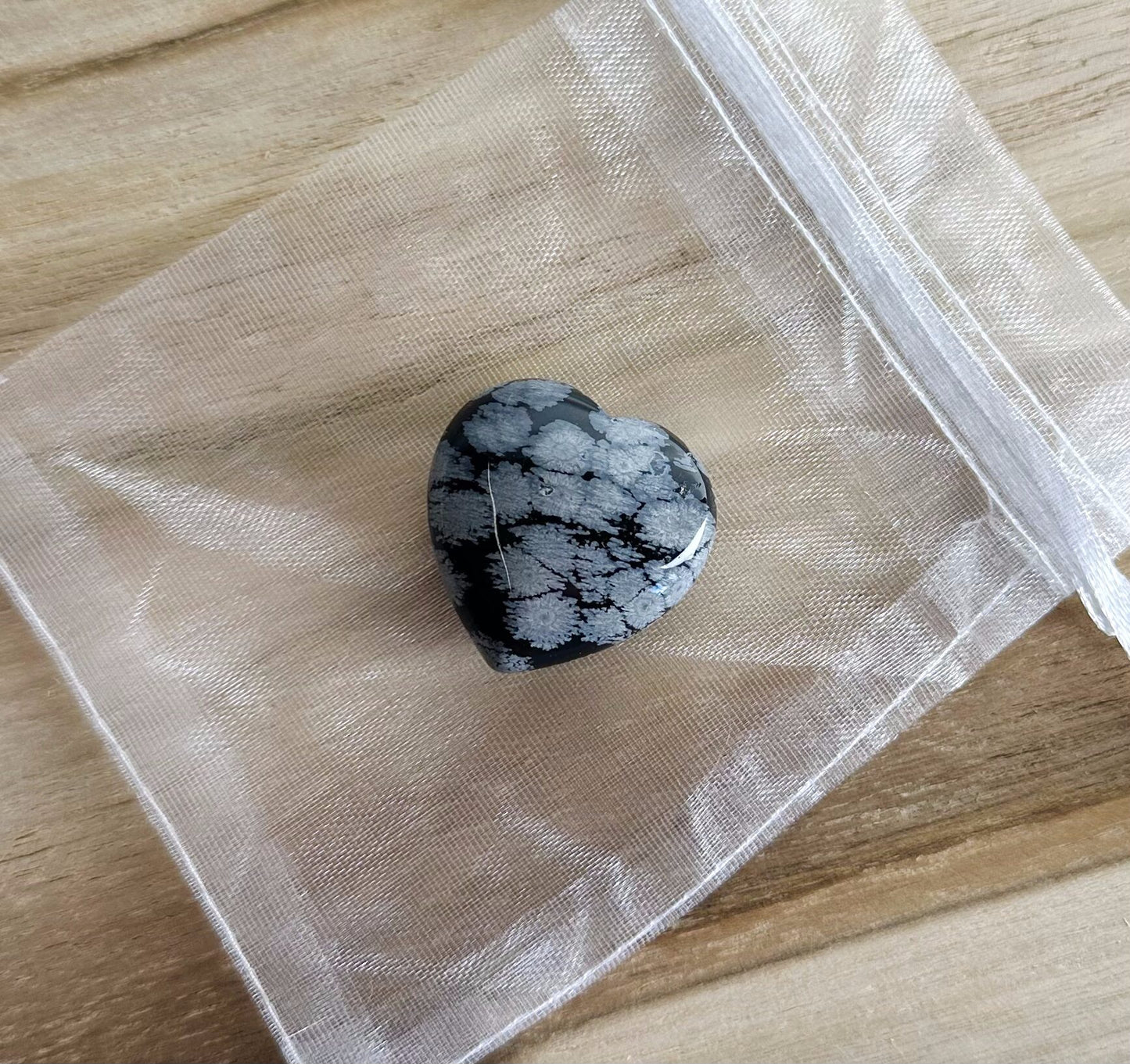 Sneeuwvlok Obsidiaan 3cm
