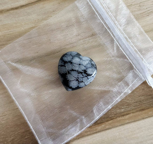 Sneeuwvlok Obsidiaan 3cm