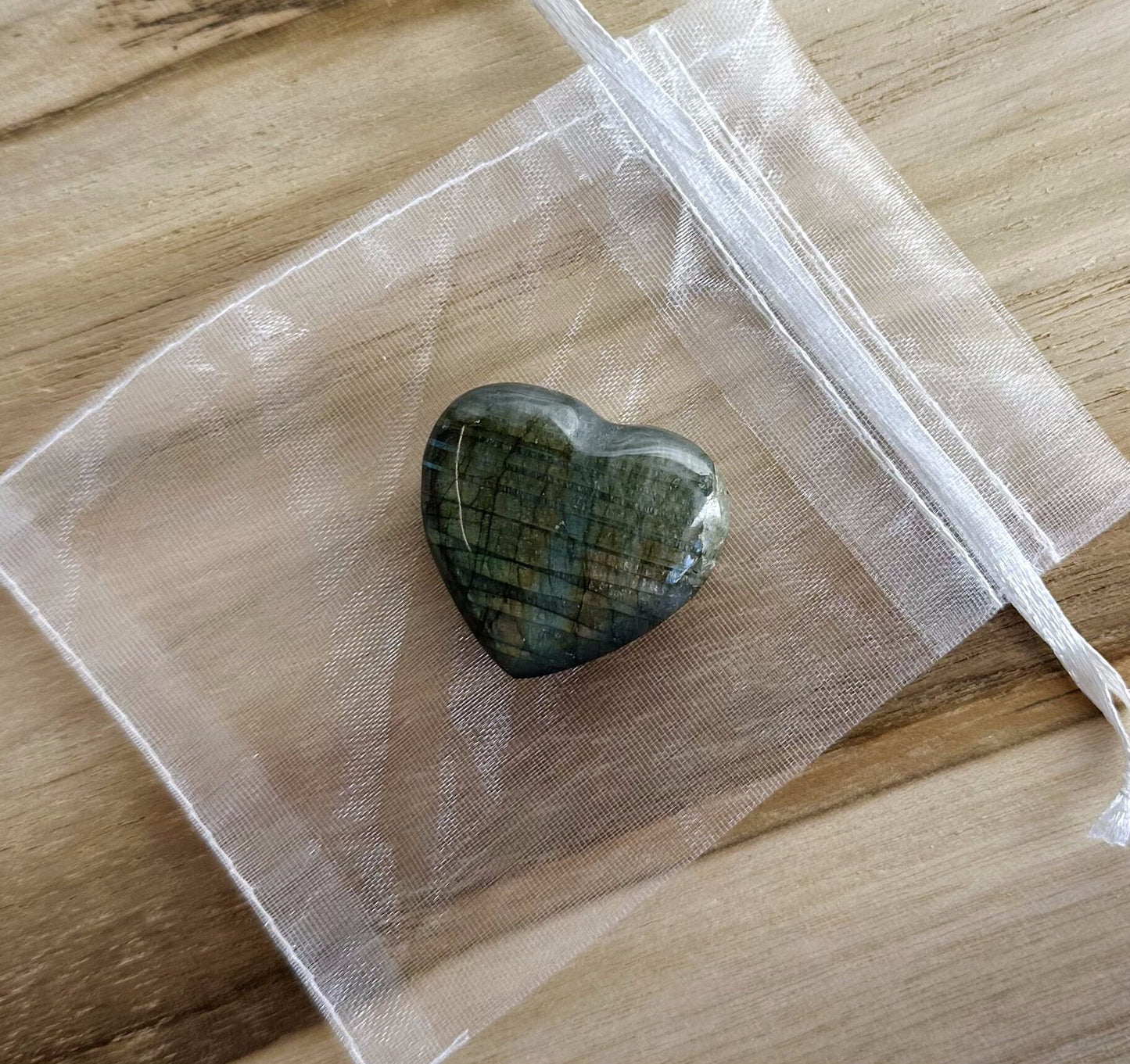 Labradoriet Hart 3,5cm