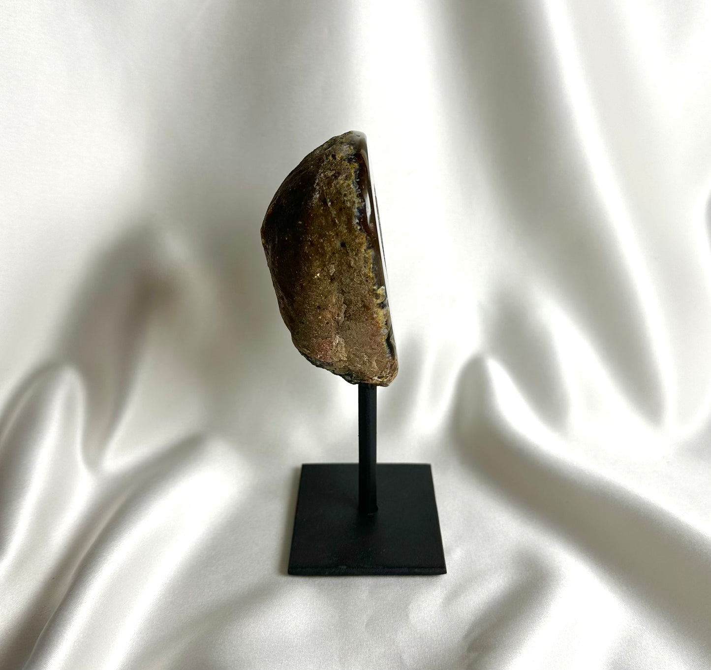 Agaat Geode S Op Standaard Nr. 80