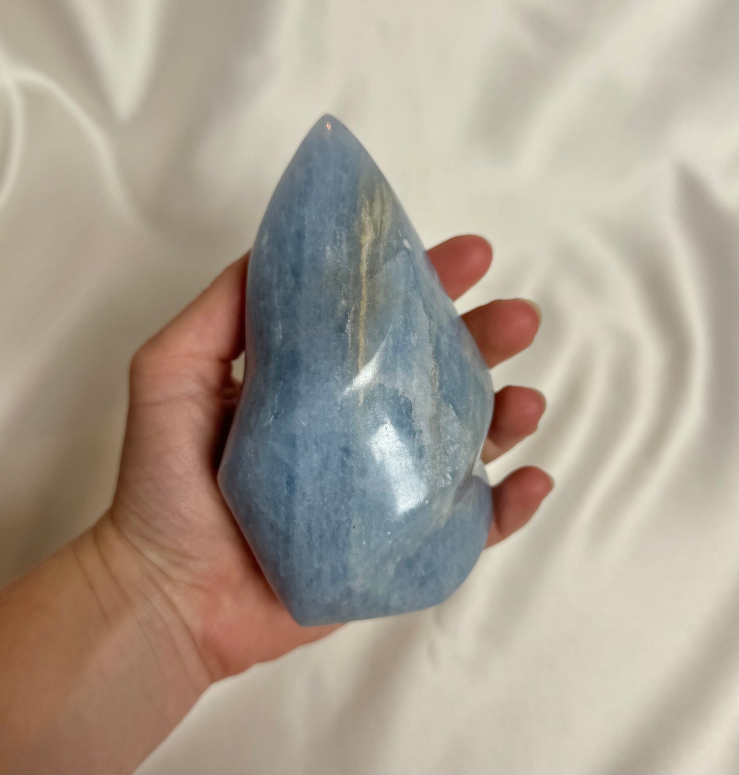 Blauwe Calciet Vlam Nr. 388