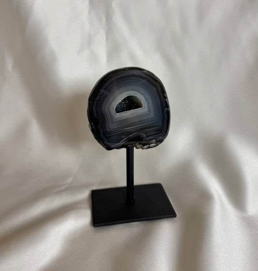 Agaat Geode S Op Standaard Nr. 430