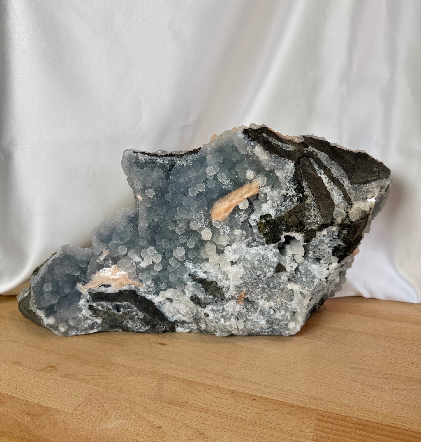 Chalcedoon Met Stilbiet