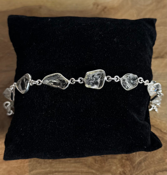 Herkimer Diamant Armband 925 Zilver