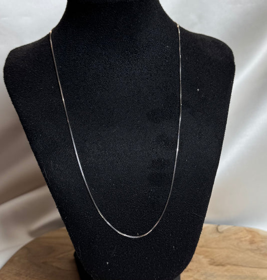 Ketting 925 zilver 0,8mm