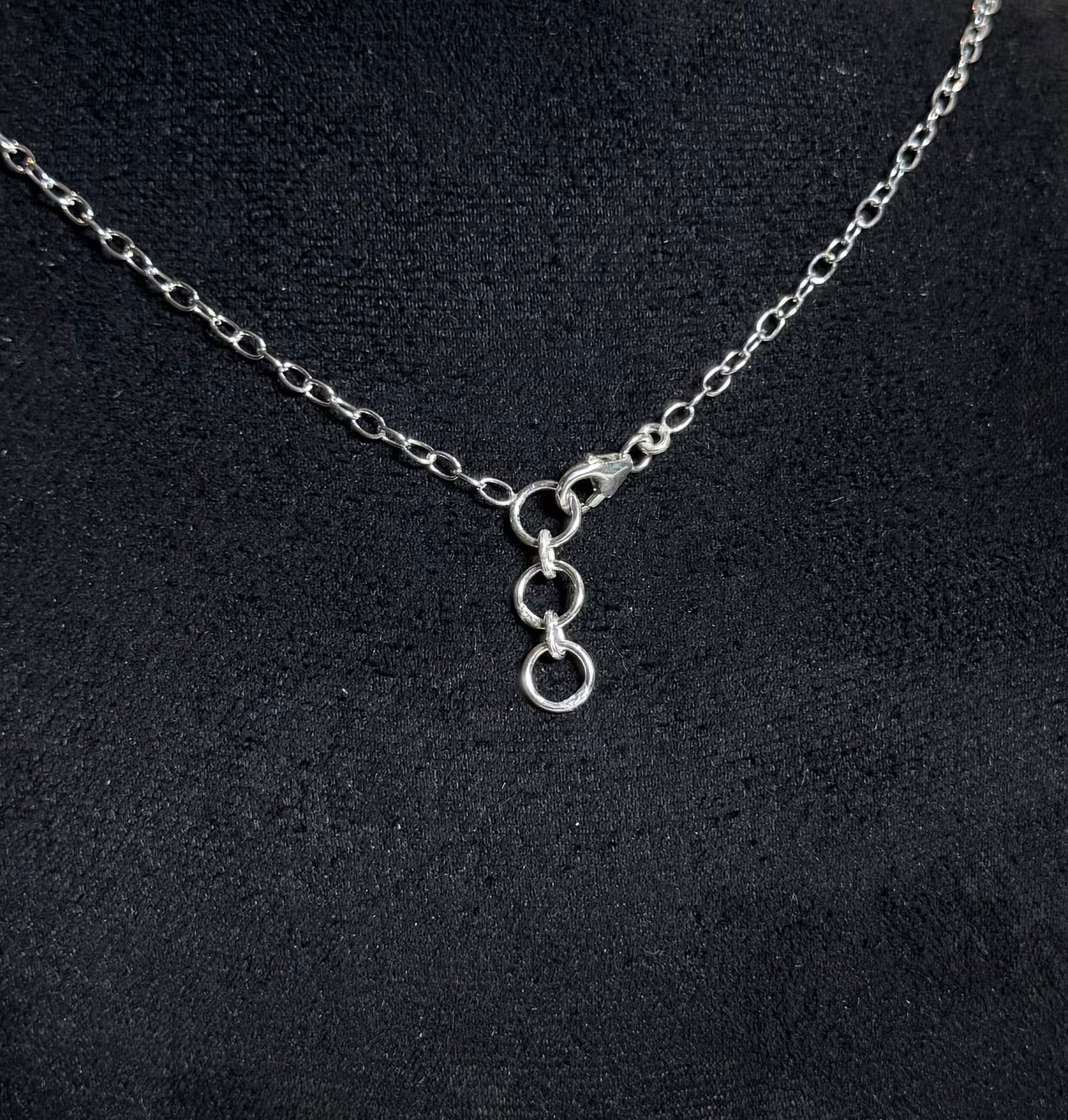 Chakra Ketting Donker 925 Zilver