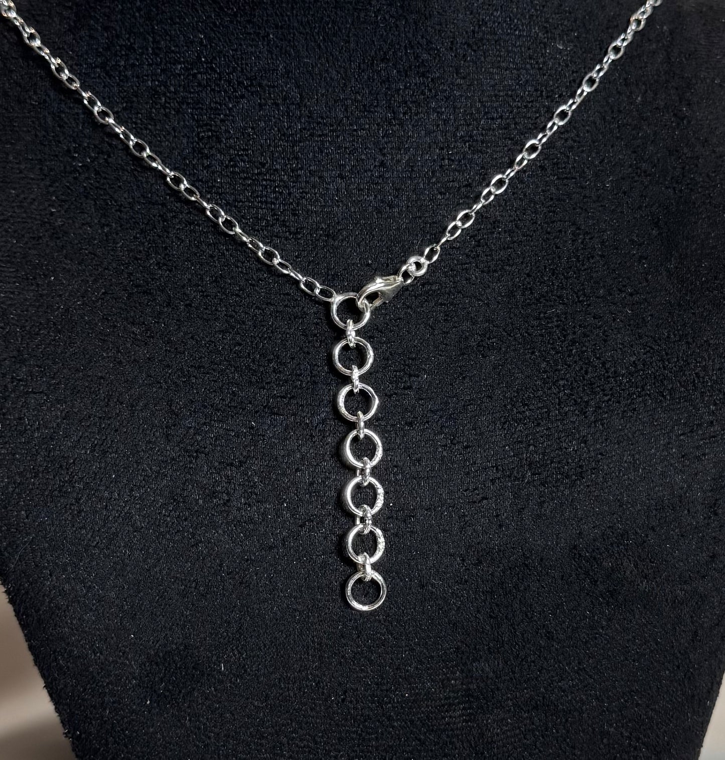 Chakra Ketting Groot 925 Zilver