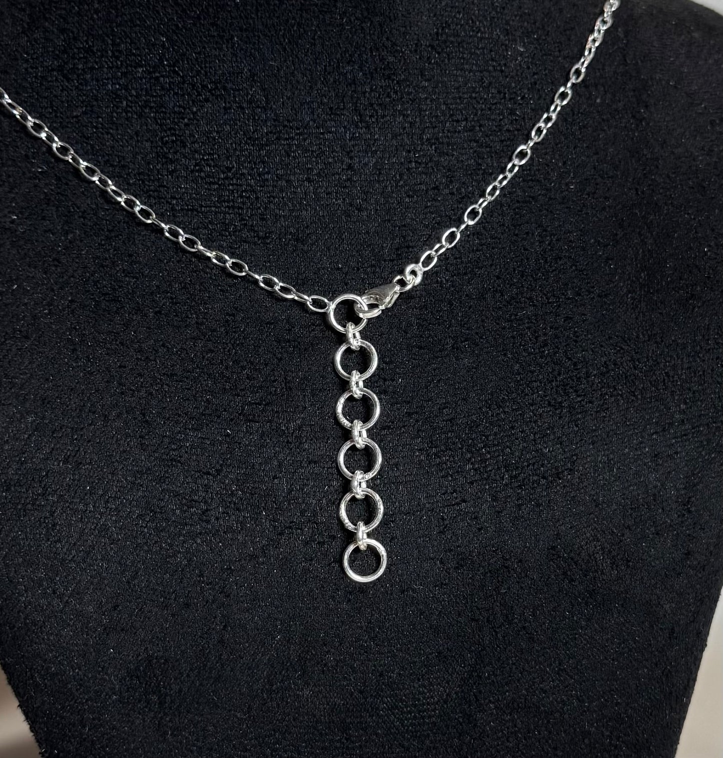 Carneool Ketting 925 Zilver