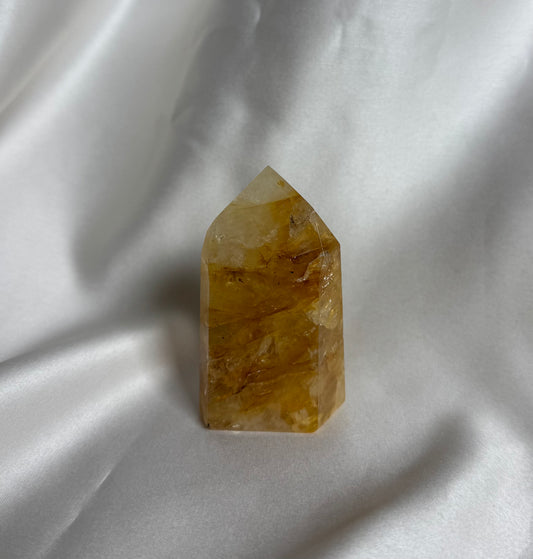 Limoniet Kwarts Punt (Golden Healer) Nr. 524