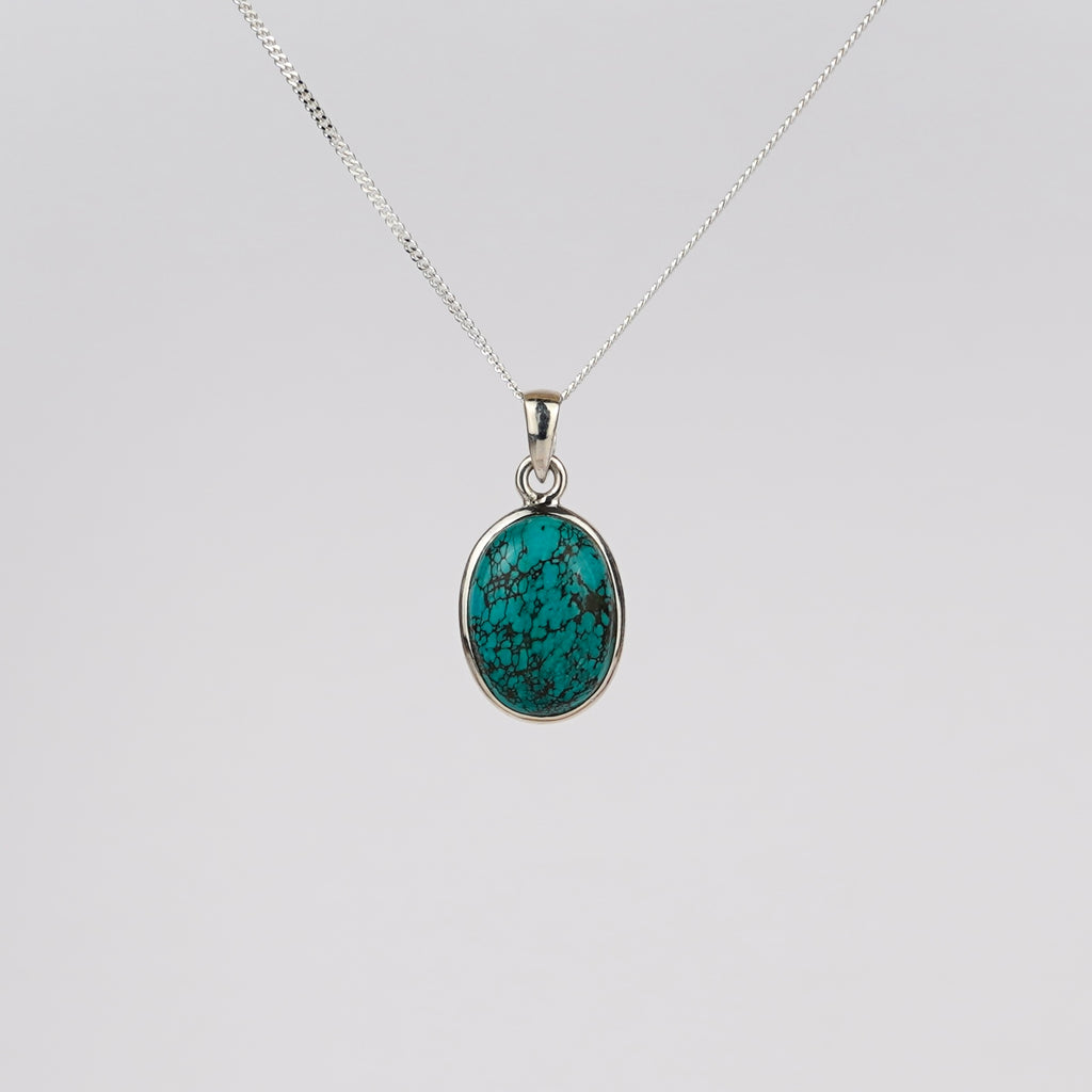 Turkoois 925 Zilver Ketting