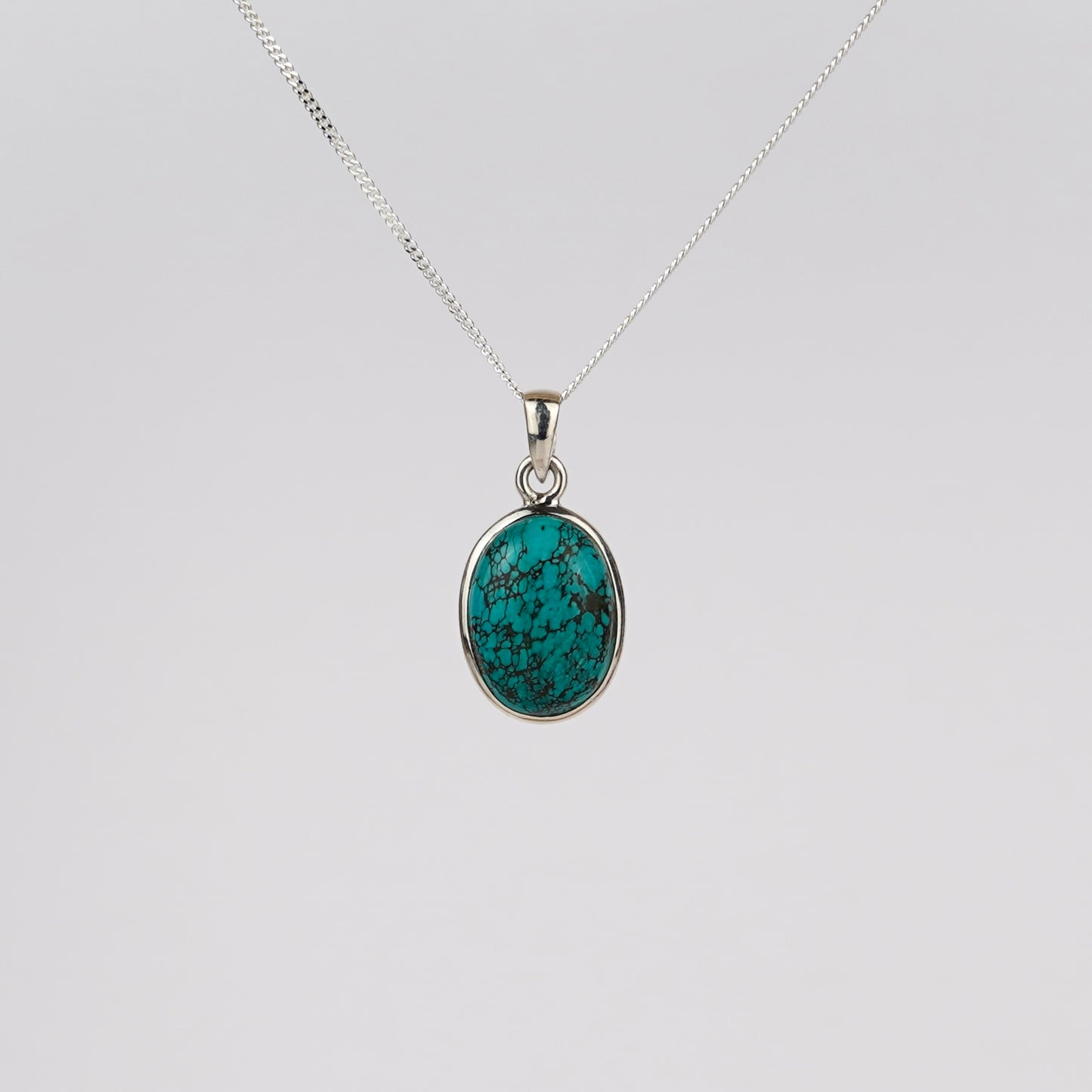 Turkoois 925 Zilver Ketting