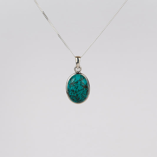 Turkoois 925 Zilver Ketting