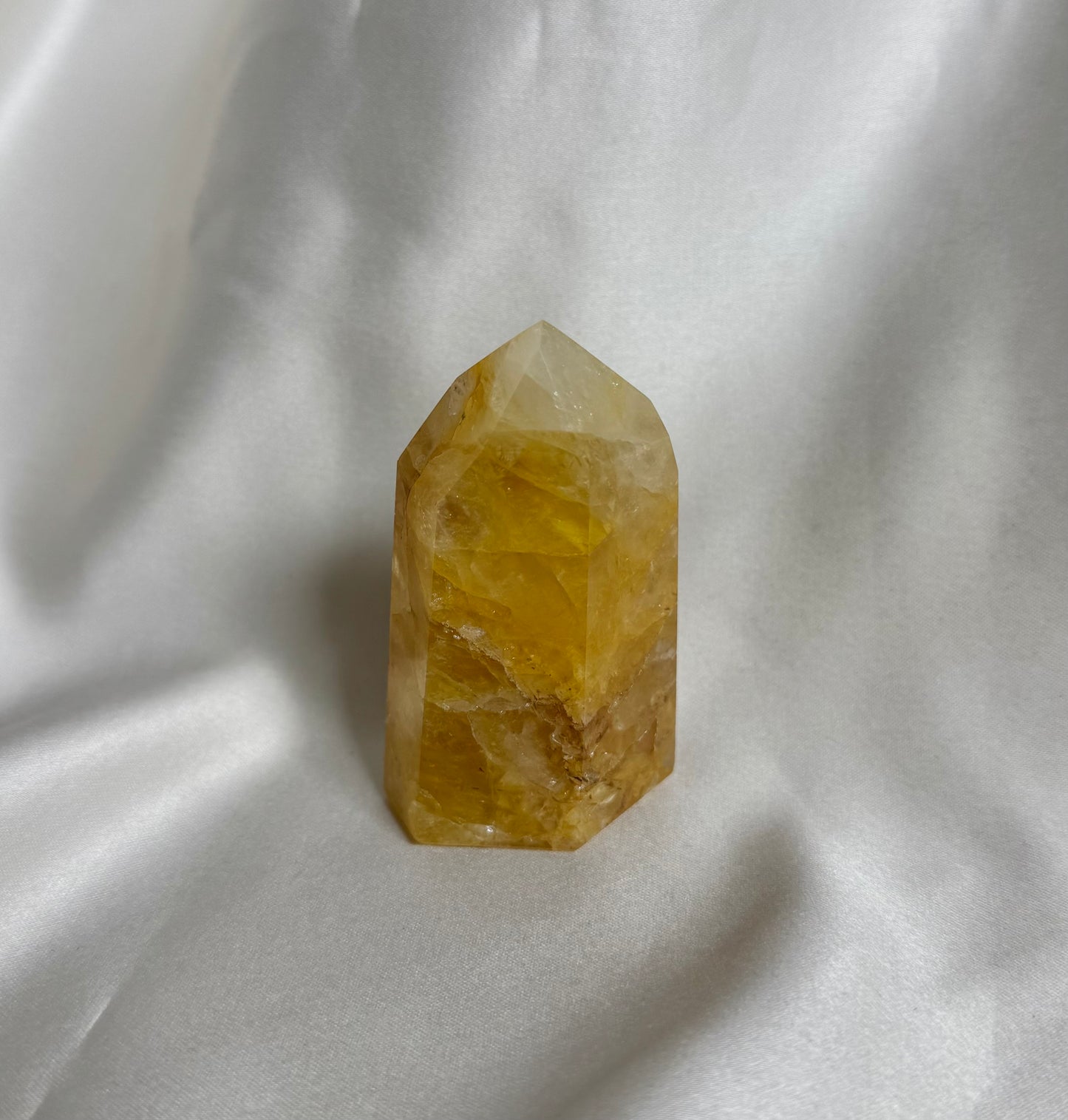 Limoniet Kwarts Punt (Golden Healer) Nr. 524