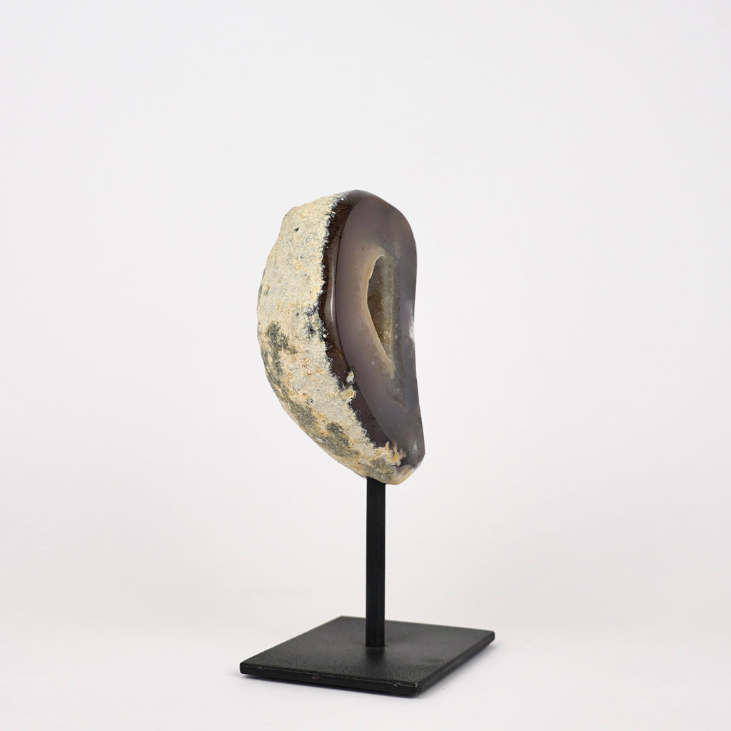 Agaat Geode M Op Standaard Nr. 165