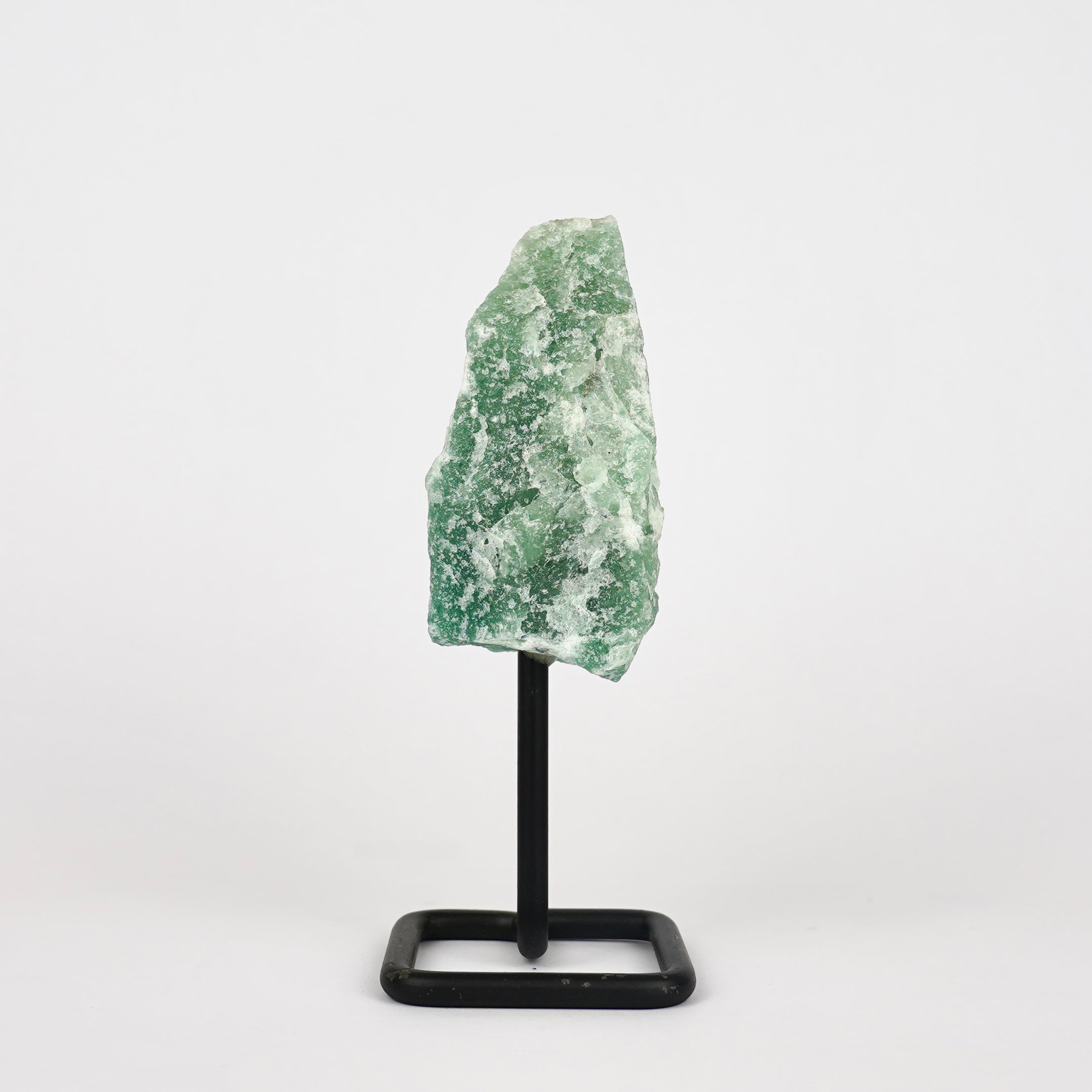 Groene Kwarts Ruw Op Standaard Nr. 6