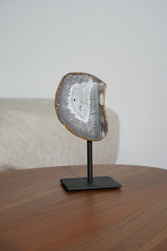 Agaat Geode S Op Standaard