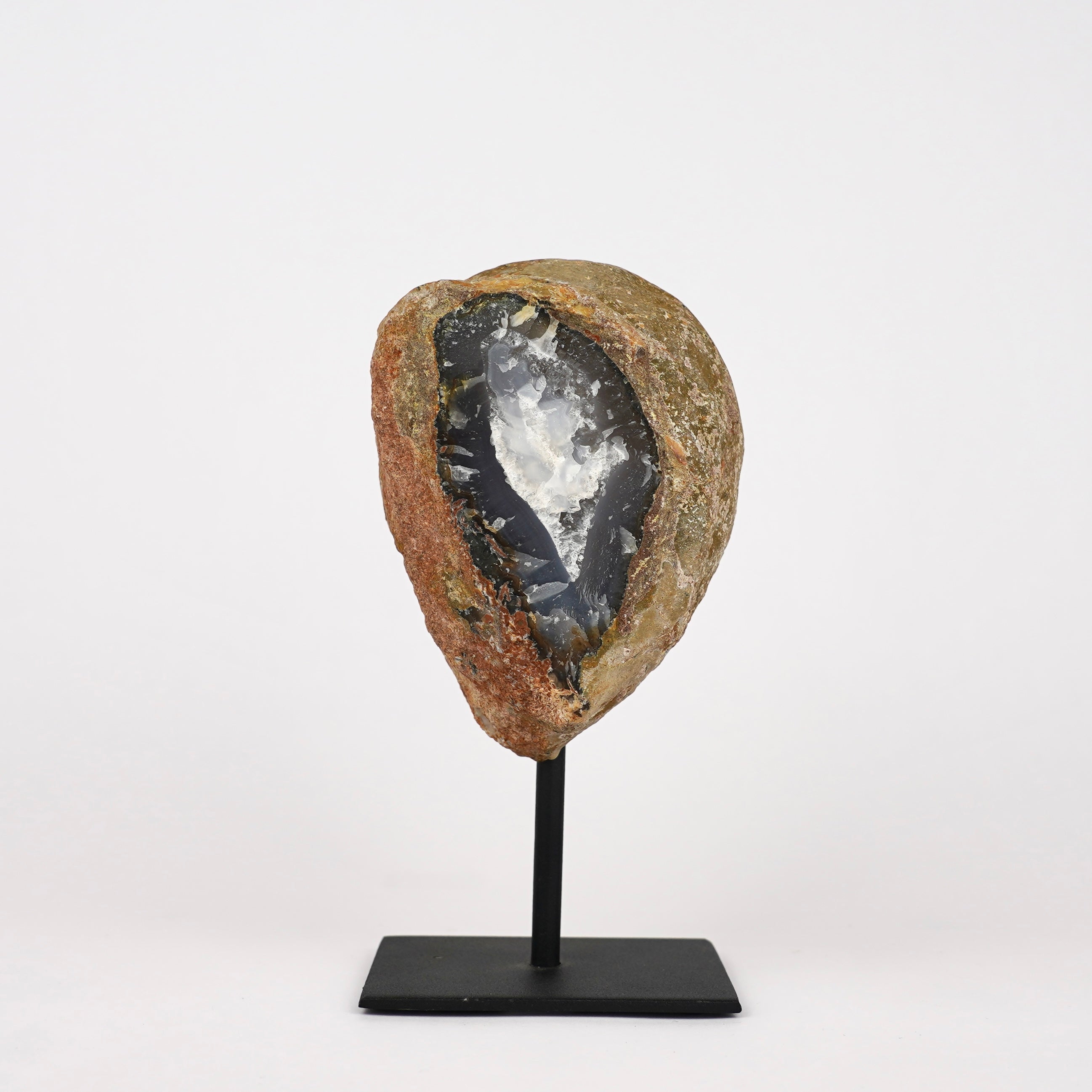 Agaat Geode M Op Standaard Nr. 166
