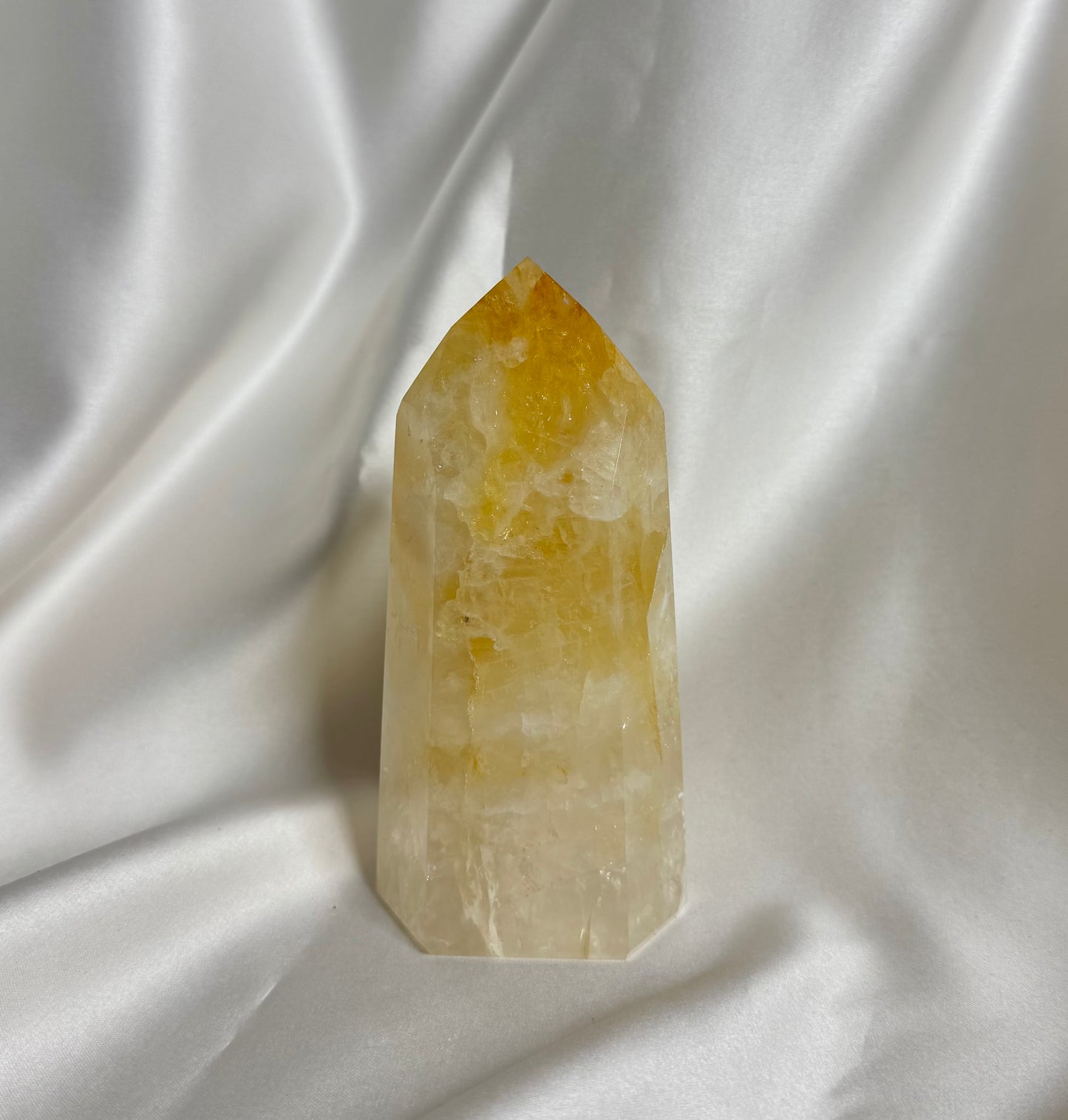 Limoniet Kwarts Punt (Golden Healer) Nr. 523