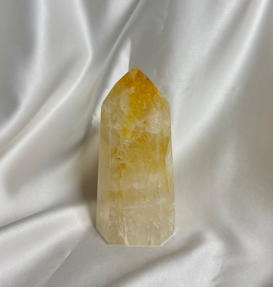 Limoniet Kwarts Punt (Golden Healer) Nr. 523