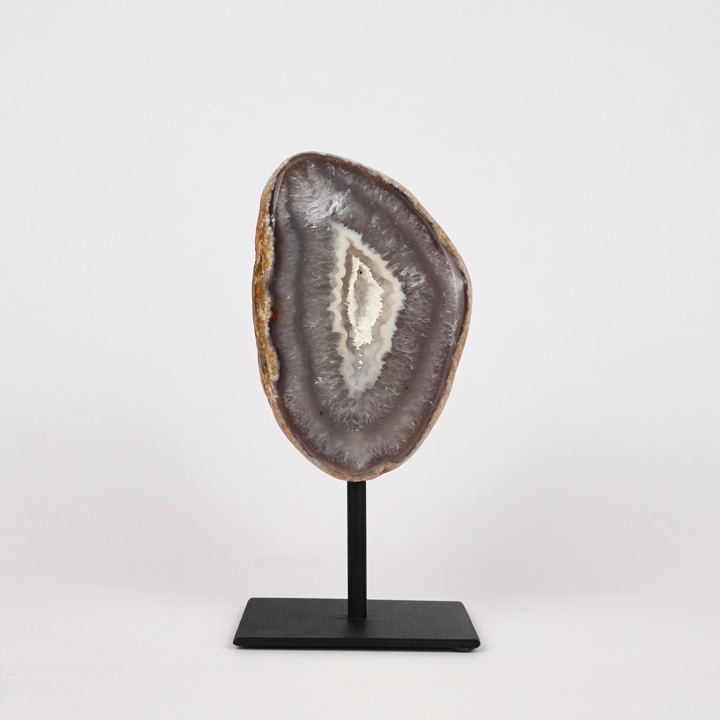 Agaat Geode M Op Standaard Nr. 18