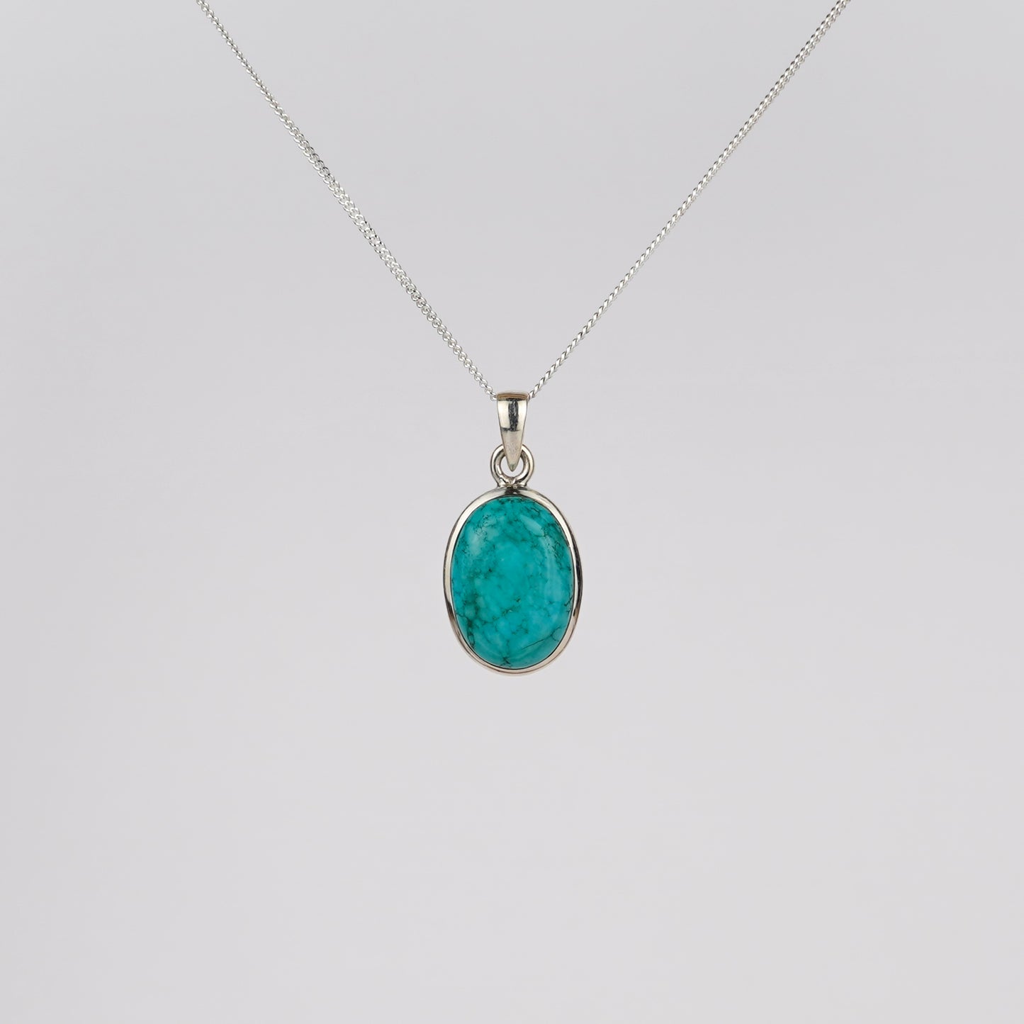 Turkoois 925 Zilver Ketting