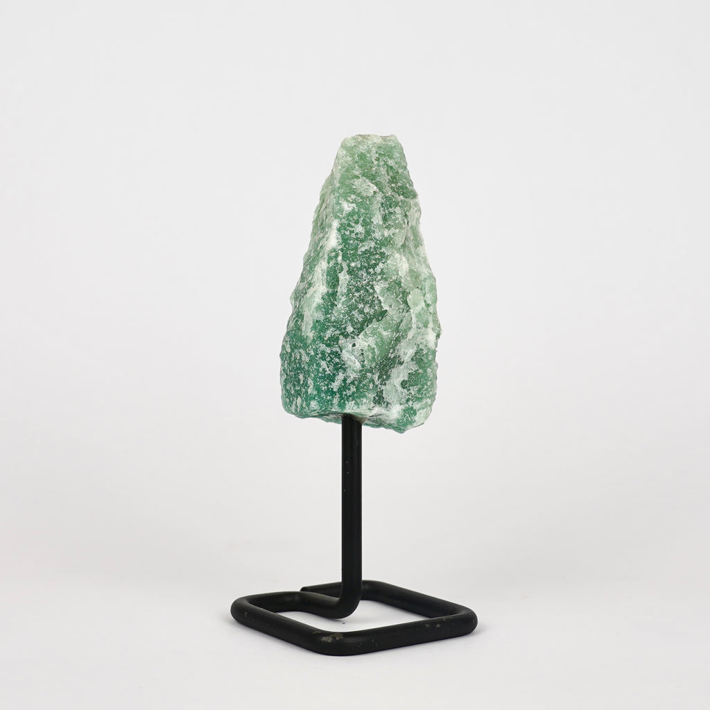 Groene Kwarts Ruw Op Standaard Nr. 6