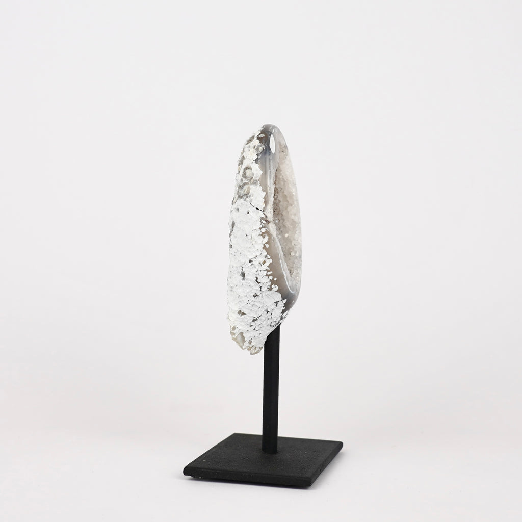 Agaat Geode S Op Standaard Nr. 252