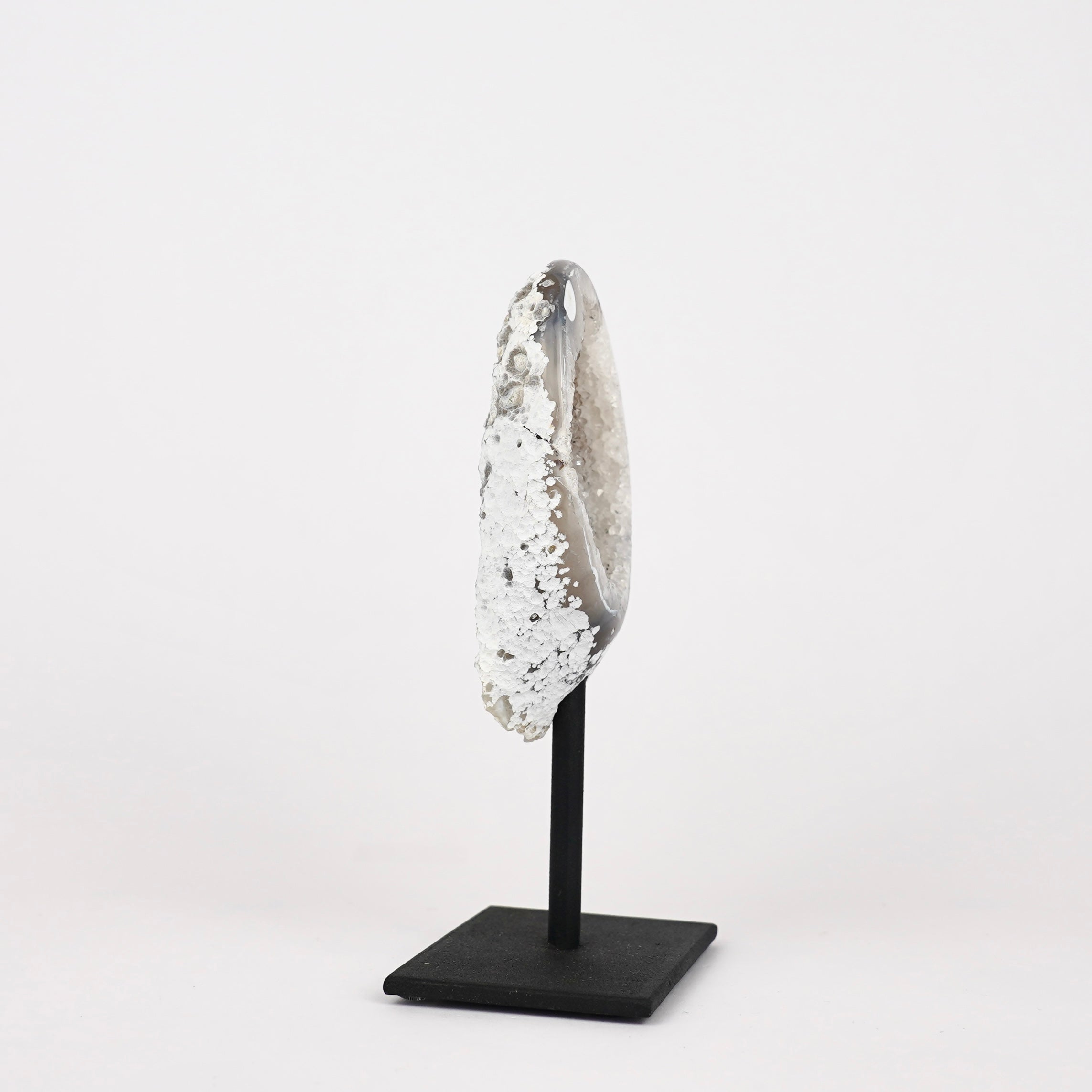 Agaat Geode S Op Standaard Nr. 252