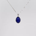 Lapis Lazuli 925 Zilver Ketting K51