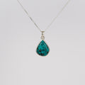 Turkoois 925 Zilver Ketting K39