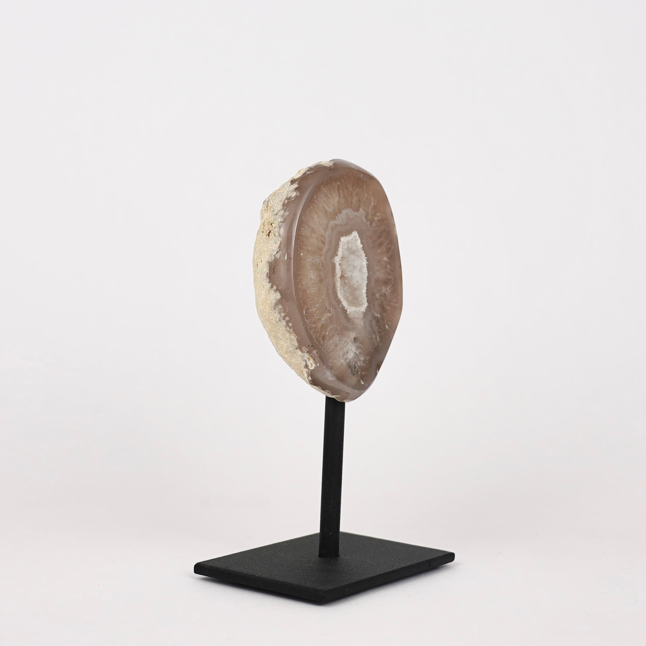 Agaat Geode S Op Standaard Nr. 79