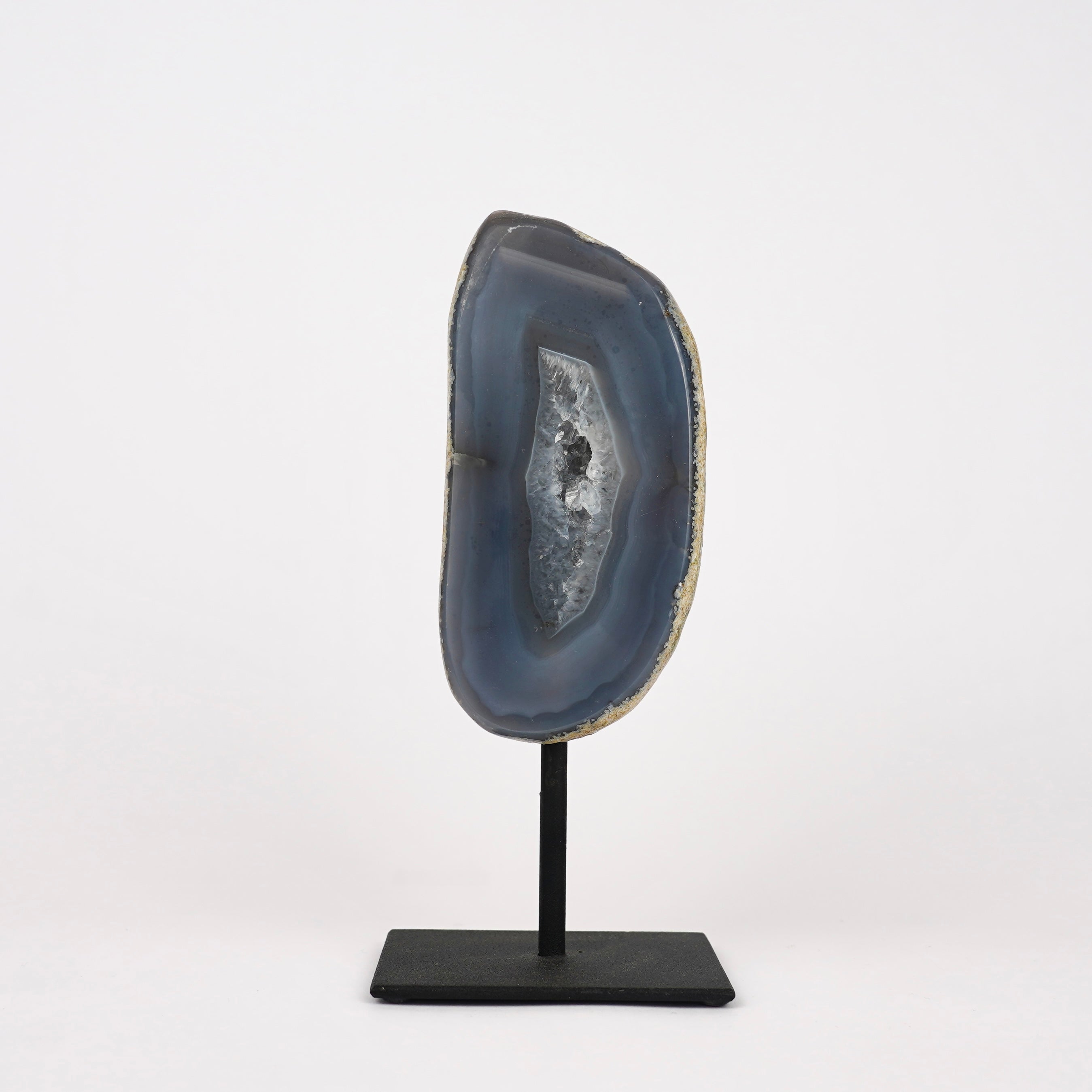 Agaat Geode M Op Standaard Nr. 169