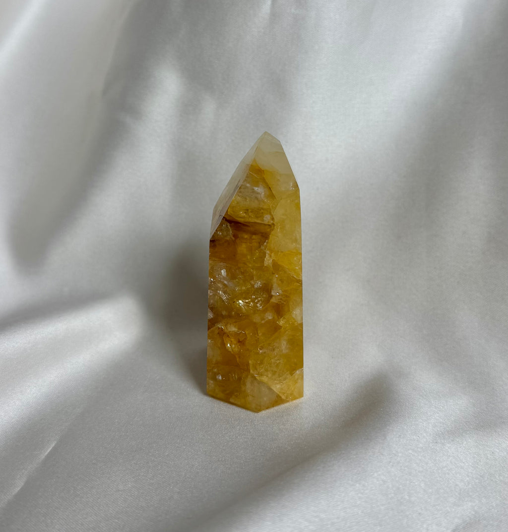 Limoniet Kwarts Punt (Golden Healer) Nr. 524