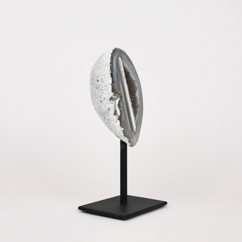 Agaat Geode S Op Standaard