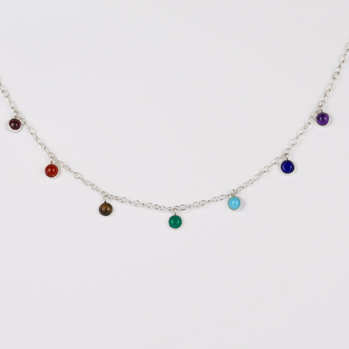 Chakra Ketting Klein 925 Zilver