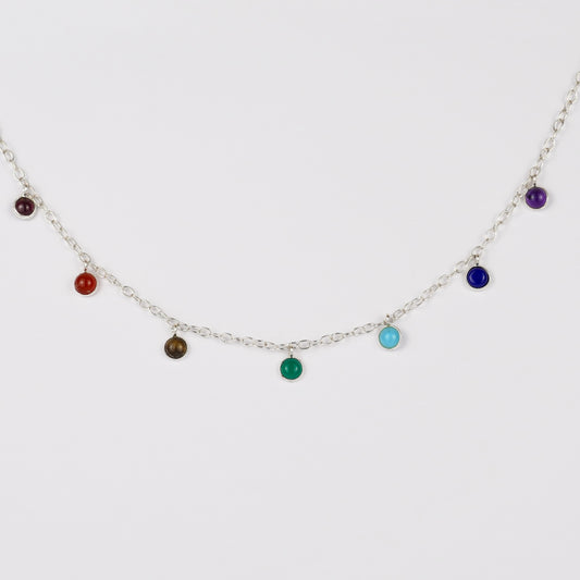 Chakra Ketting Klein 925 Zilver