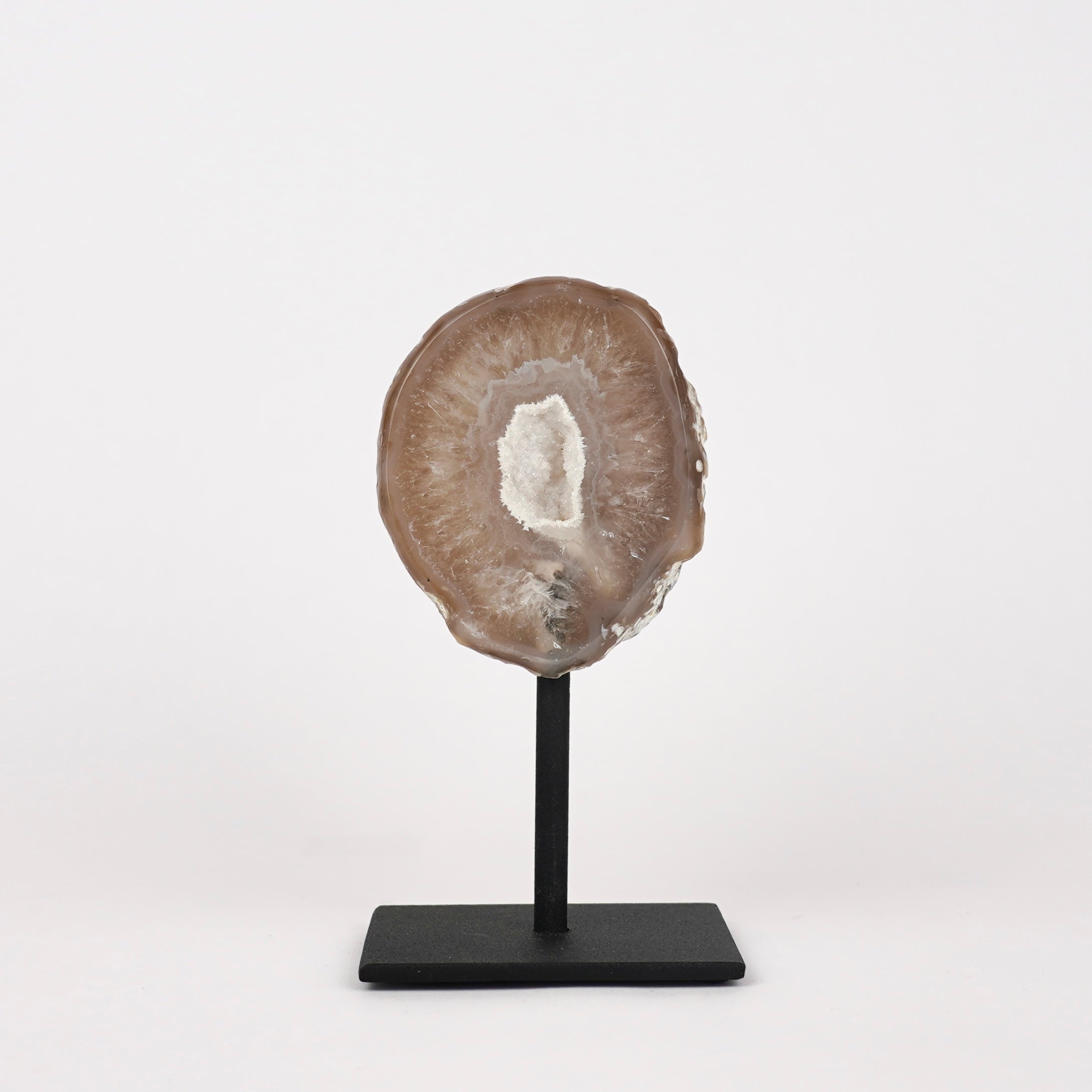 Agaat Geode S Op Standaard Nr. 79