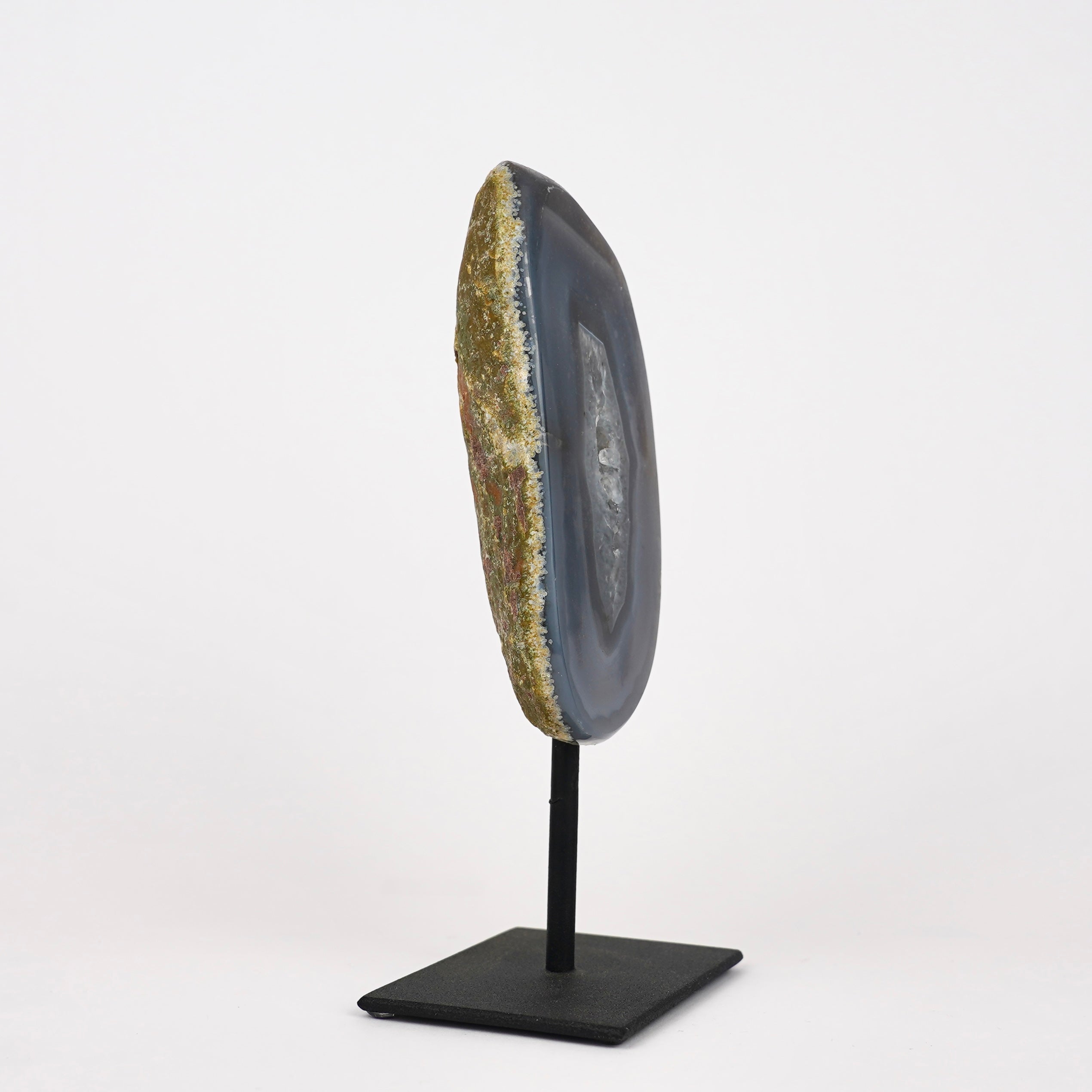 Agaat Geode M Op Standaard Nr. 169