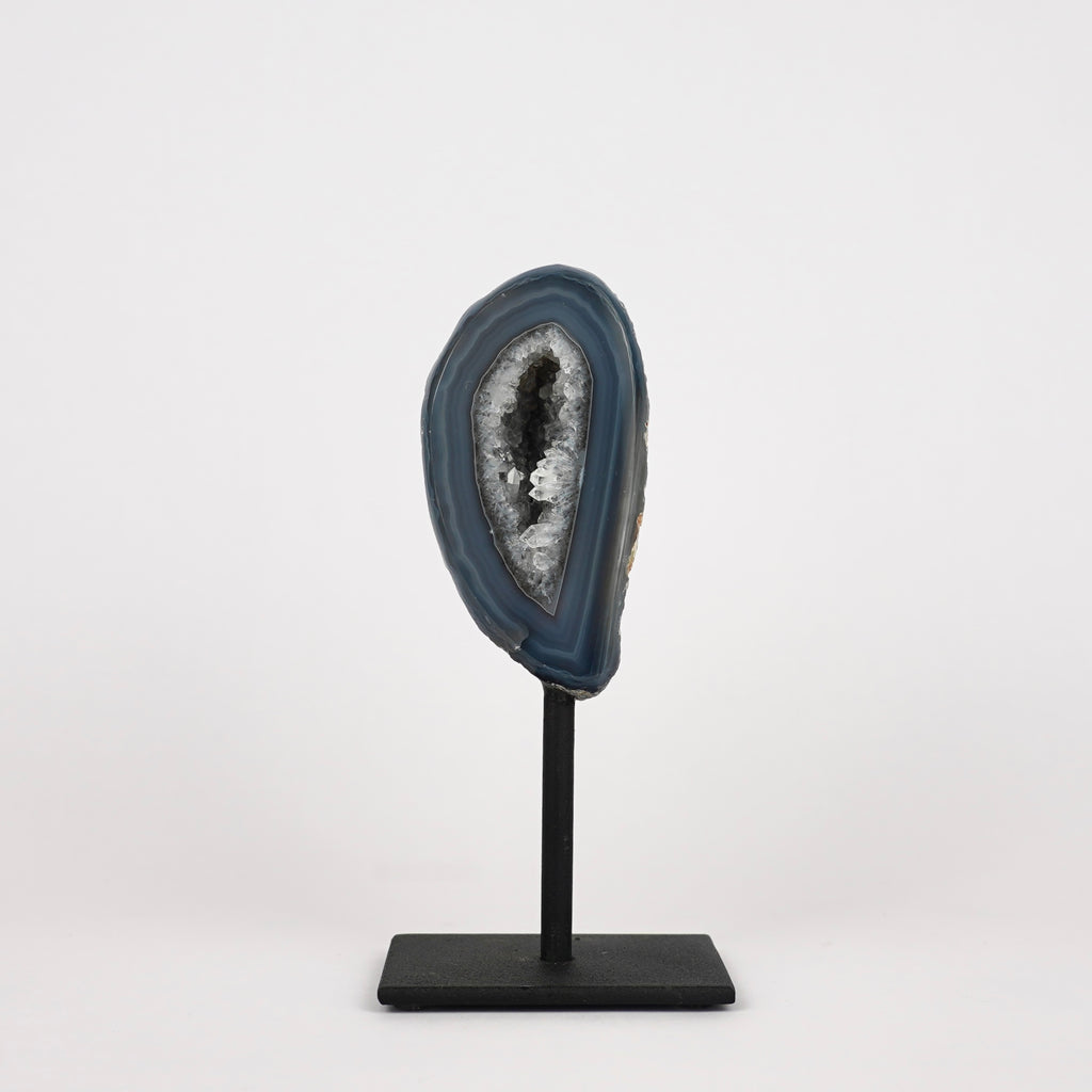 Agaat Geode S Op Standaard Nr. 108