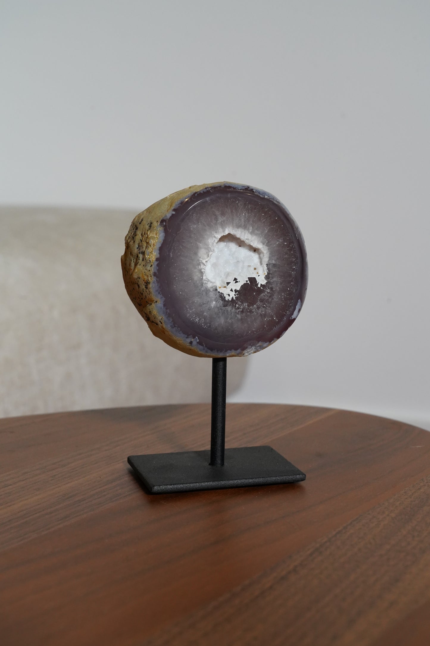 Agaat Geode S Op Standaard