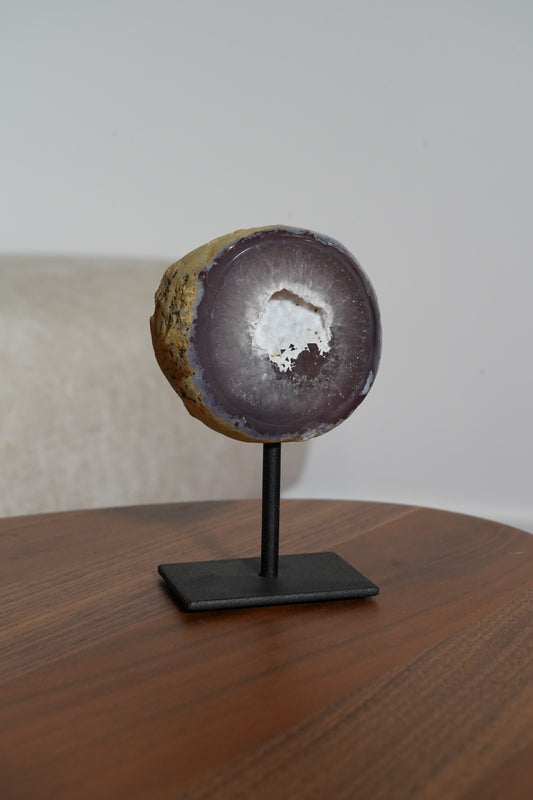 Agaat Geode S Op Standaard